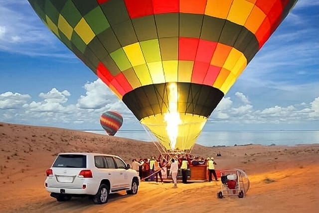 Premium Hot Air Balloon, Breakfast, Camel Ride, Quad Bike & More - Photo 1 of 22